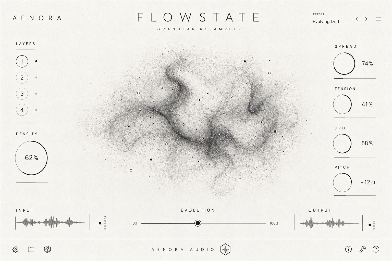 Æ Flowstate plugin interface mockup