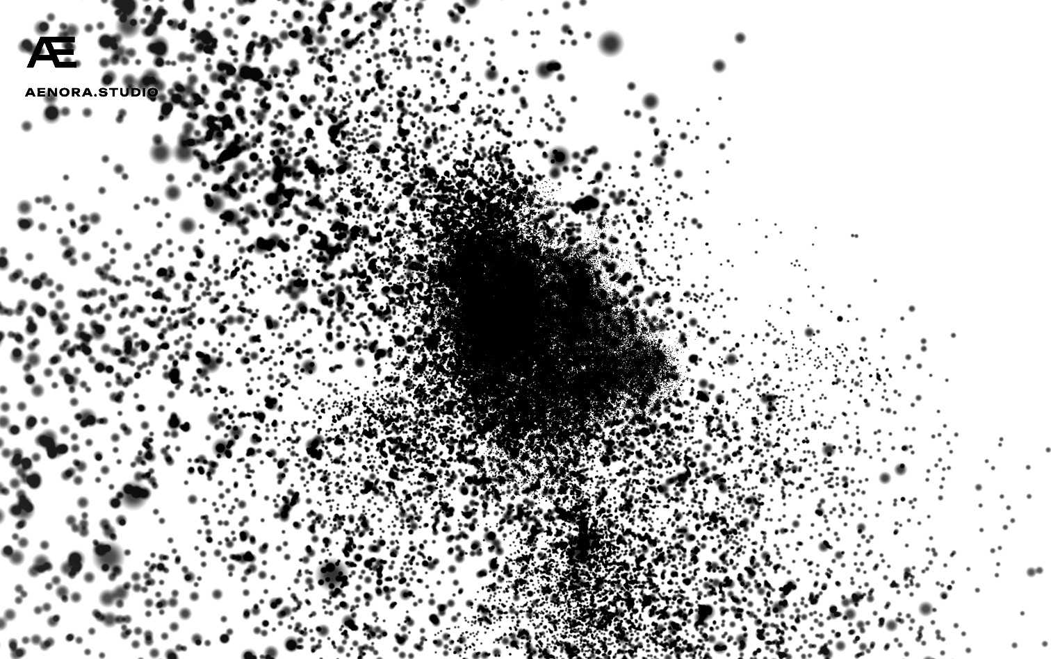 Points and lines rendering modes in Æ Visualizer
